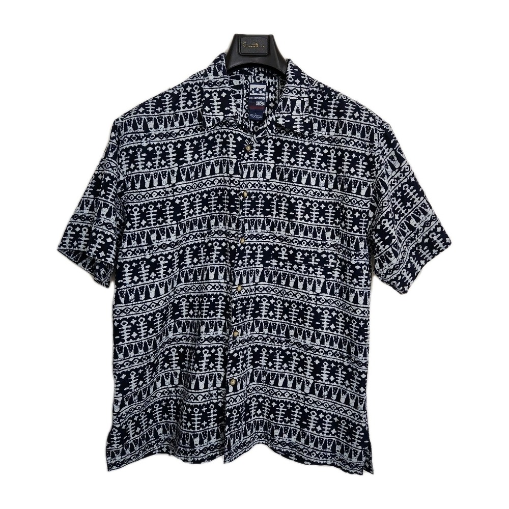U.S. Expedition Men's Short Sleeve Shirt, 100% Cotton, Size XL